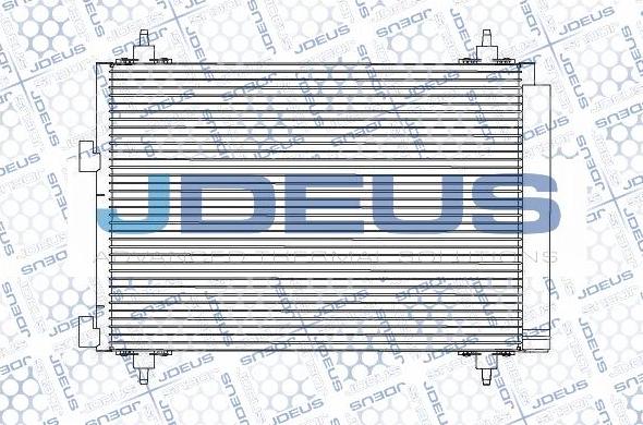 Jdeus M-7210330 - Конденсатор, кондиціонер autocars.com.ua