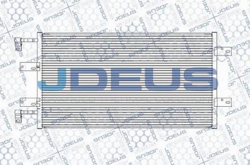 Jdeus M-7230800 - Конденсатор, кондиціонер autocars.com.ua