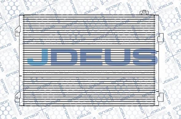 Jdeus M-7230840 - Конденсатор, кондиціонер autocars.com.ua