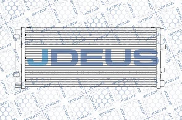 Jdeus M-7231110 - Конденсатор, кондиціонер autocars.com.ua