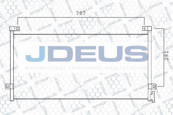 Jdeus M-7231320 - Конденсатор кондиционера autodnr.net