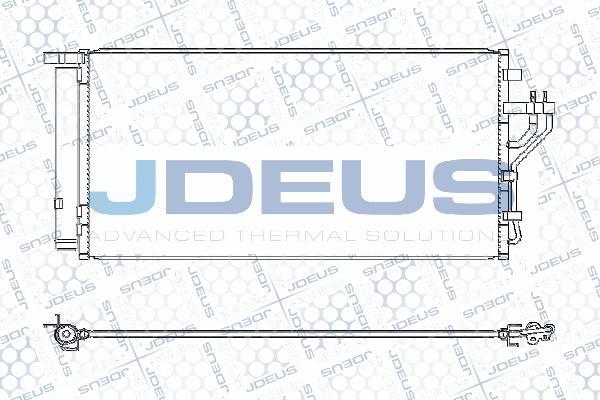 Jdeus M-7540470 - Конденсатор кондиционера autodnr.net
