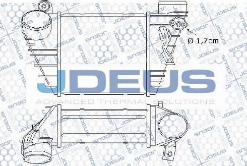 Jdeus M-8010190 - Интеркулер autocars.com.ua