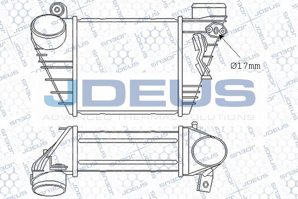 Jdeus M-801019A - Интеркулер autocars.com.ua