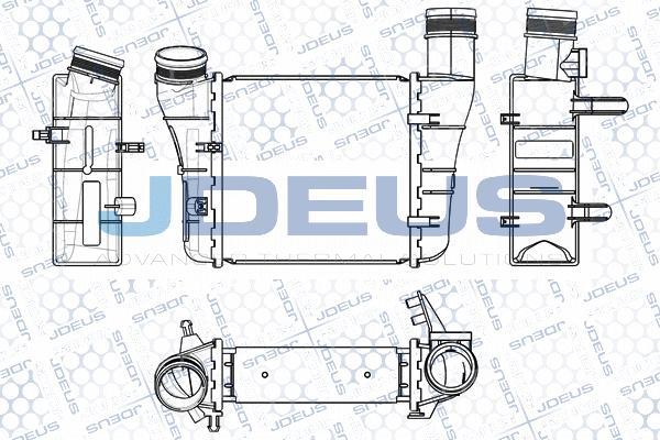 Jdeus M-801068A - Интеркулер autocars.com.ua