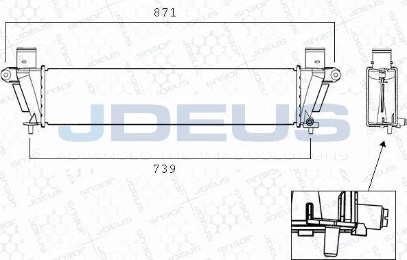 Jdeus M-804001A - Интеркулер autocars.com.ua