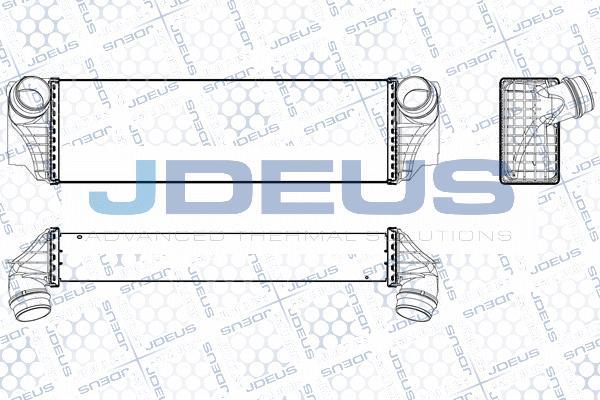 Jdeus M-805031A - Интеркулер autocars.com.ua