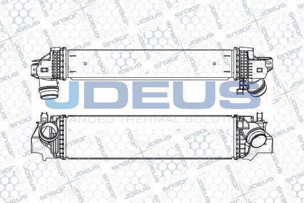 Jdeus M-805088A - Интеркулер autocars.com.ua