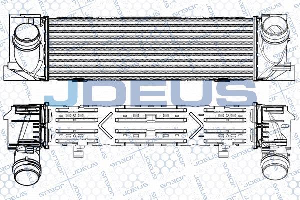 Jdeus M-805092A - Интеркулер autocars.com.ua