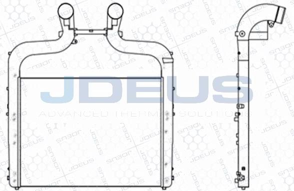 Jdeus M-808012A - Интеркулер autocars.com.ua