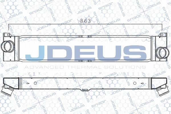 Jdeus M-811121A - Интеркулер autocars.com.ua