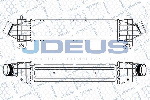 Jdeus M-812113A - Интеркулер autocars.com.ua