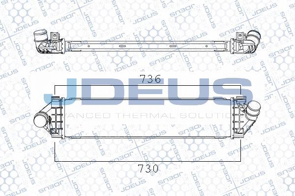 Jdeus M-812114A - Интеркулер autocars.com.ua