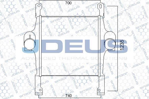 Jdeus M-814012A - Интеркулер autocars.com.ua
