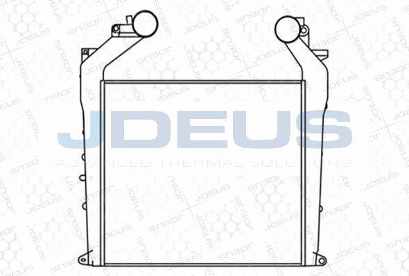 Jdeus M-815017A - Интеркулер autocars.com.ua