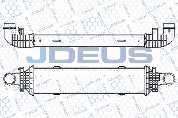 Jdeus M-817105A - Интеркулер autocars.com.ua