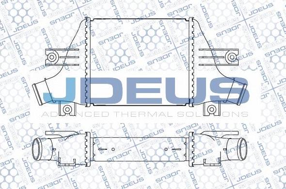 Jdeus M-818056A - Интеркулер autocars.com.ua