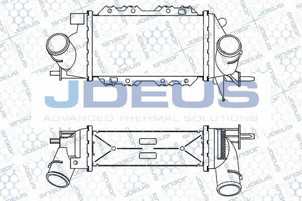 Jdeus M-820050A - Интеркулер autocars.com.ua