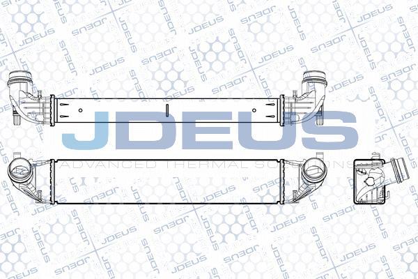 Jdeus M-820133A - Интеркулер autocars.com.ua