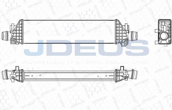 Jdeus M-820135A - Интеркулер autocars.com.ua