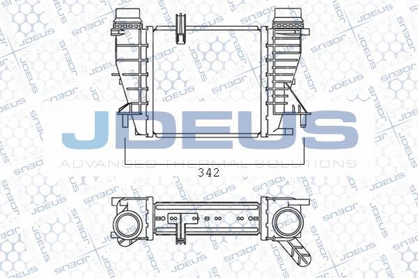 Jdeus M-823044A - Интеркулер autocars.com.ua