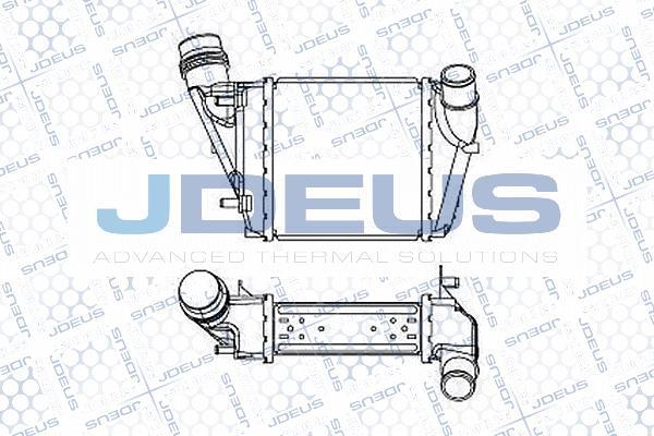 Jdeus M-823084A - Интеркулер autocars.com.ua