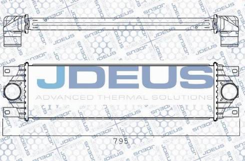 Jdeus M-823136A - Интеркулер autocars.com.ua