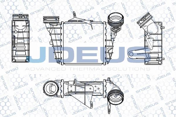 Jdeus M-825008A - Интеркулер autocars.com.ua