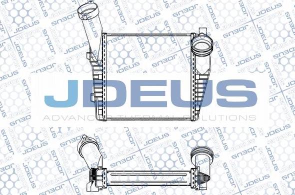 Jdeus M-830057A - Интеркулер autocars.com.ua