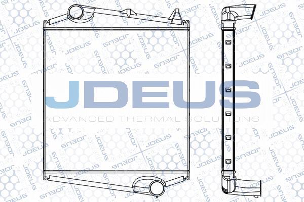 Jdeus M-831008A - Интеркулер autocars.com.ua