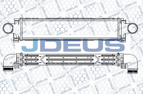 Jdeus M-831057A - Интеркулер autocars.com.ua