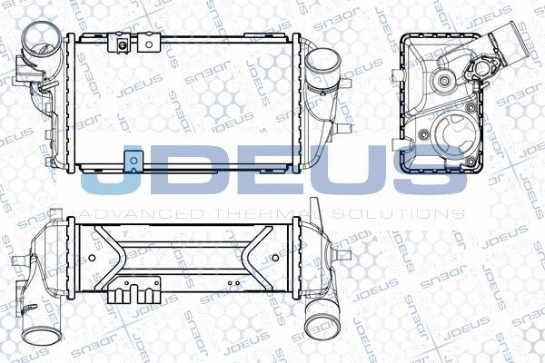 Jdeus M-854050A - Интеркулер autocars.com.ua