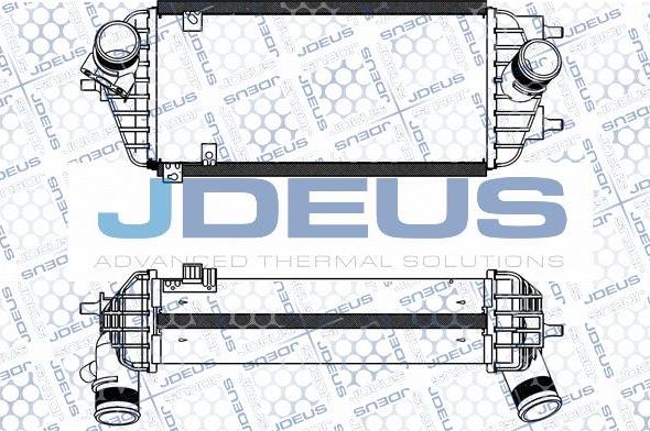 Jdeus M-854053A - Интеркулер autocars.com.ua