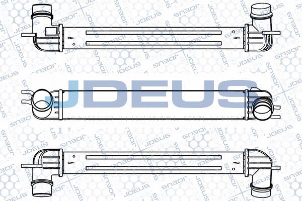 Jdeus M-870004A - Интеркулер autocars.com.ua