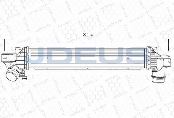 Jdeus M-870007A - Интеркулер autocars.com.ua