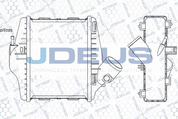 Jdeus M-875002A - Интеркулер autocars.com.ua
