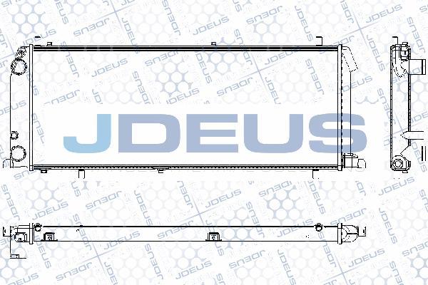 Jdeus RA0010071 - Радиатор, охлаждение двигателя autodnr.net