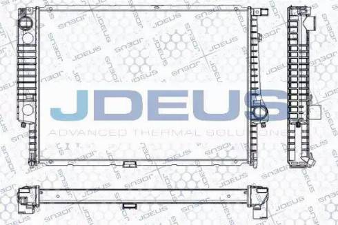 Jdeus RA0050050 - Радиатор, охлаждение двигателя autodnr.net