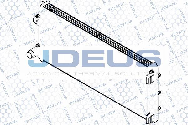 Jdeus RA0110720 - Радиатор, охлаждение двигателя autodnr.net