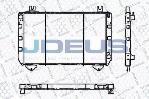 Jdeus RA0120221 - Радиатор, охлаждение двигателя autodnr.net