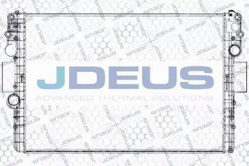 Jdeus RA0140040 - Радіатор, охолодження двигуна autocars.com.ua