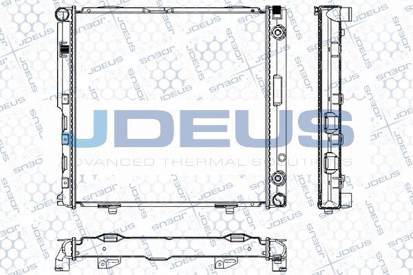 Jdeus RA0170230 - Радиатор, охлаждение двигателя autodnr.net