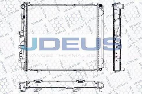 Jdeus RA0170540 - Радіатор, охолодження двигуна autocars.com.ua