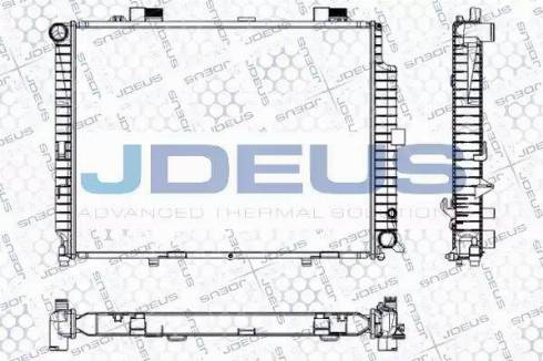 Jdeus RA0170640 - Радиатор, охлаждение двигателя autodnr.net