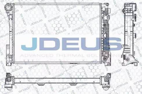 Jdeus RA0171010 - Радіатор, охолодження двигуна autocars.com.ua