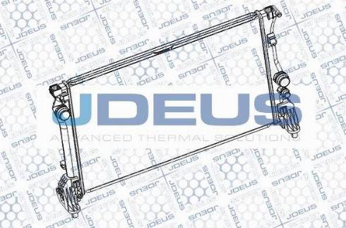 Jdeus RA0171090 - Радіатор, охолодження двигуна autocars.com.ua