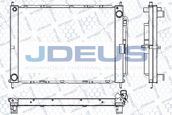 Jdeus RA0190190 - Модуль охолодження autocars.com.ua