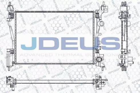 Jdeus RA0200950 - Радіатор, охолодження двигуна autocars.com.ua