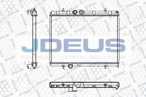 Jdeus RA0210370 - Радиатор, охлаждение двигателя autodnr.net