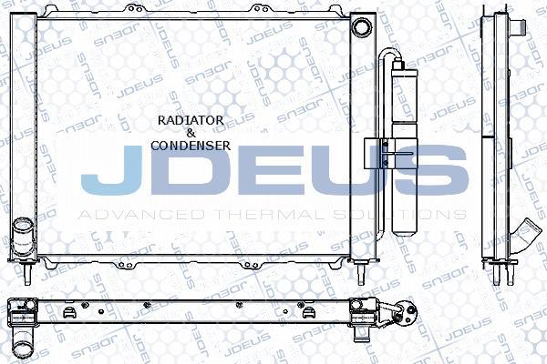 Jdeus RA0230940 - Модуль охолодження autocars.com.ua